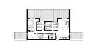 Property floor plan, 4 bedrooms in AL RAHA LOFTS ONE No. 11010